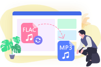 Μετατροπέας FLAC σε MP3 χωρίς επιφάνεια εργασίας