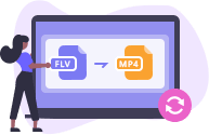 Convertidor FLV a MP4 gratuito de escritorio